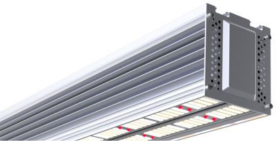 GroFlux series LED Grow Light heat-sink